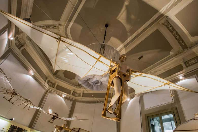 Leonardo da Vinci's flying machine