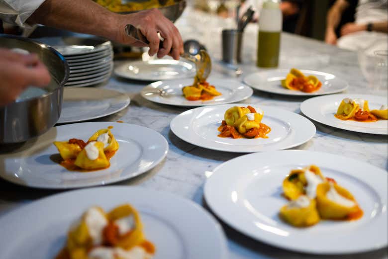 Aprons on, chef!
