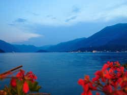 Lake Como at dusk