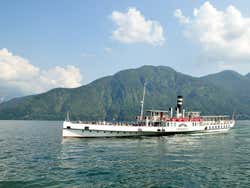Lake Como, steamboat
