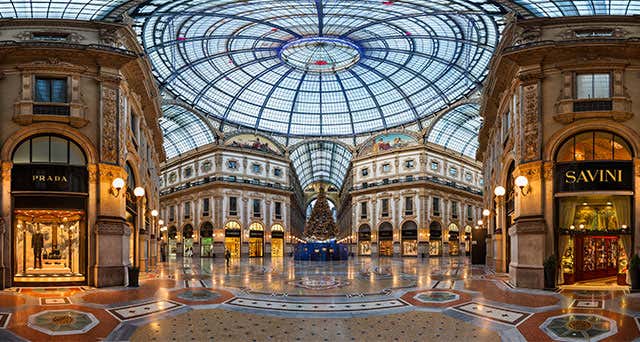 Galleria Vittorio Emanuele II - Shopping arcade in Milan