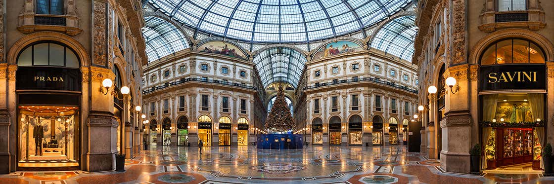 Galleria Vittorio Emanuele II - Shopping arcade in Milan